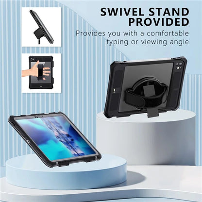 SHELLBOX For iPad Pro 11 (2024) Waterproof Case IP68 Underwater Protective Shockproof Tablet Cover