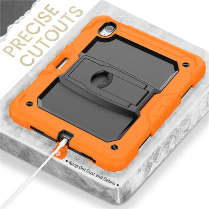 For iPad Air 11 (2024) Case PC+Silicone Tablet Cover with Shoulder Strap