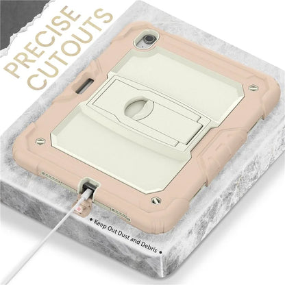 For iPad Air 11 (2024) Case PC+Silicone Tablet Cover with Shoulder Strap