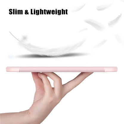 Leather Case For iPad Air 11 (2024) / Air (2022) / (2020) / iPad 10.9 (2022) / iPad Pro 11 (2022) / (2021) / (2020) / (2018) Tri-Fold Stand Cover