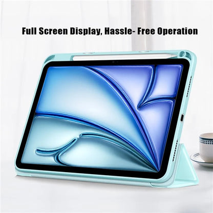 Leather Case For iPad Air 11 (2024) / Air (2022) / (2020) / iPad 10.9 (2022) / iPad Pro 11 (2022) / (2021) / (2020) / (2018) Tri-Fold Stand Cover
