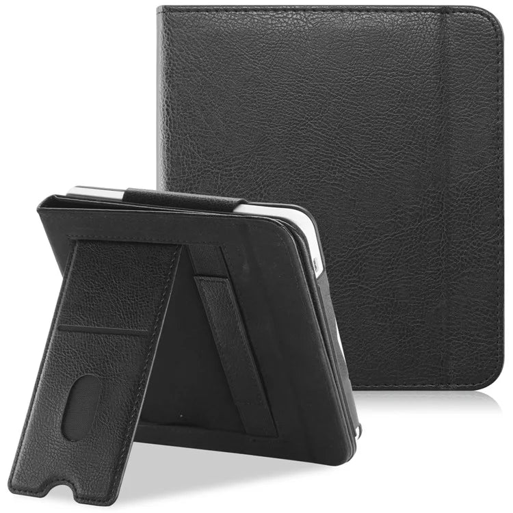 For Kobo Libra 2 / Libra Colour Case PU Leather E-Reader Protective Cover Auto Sleep / Wake