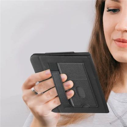 For Kobo Libra 2 / Libra Colour Case PU Leather E-Reader Protective Cover Auto Sleep / Wake