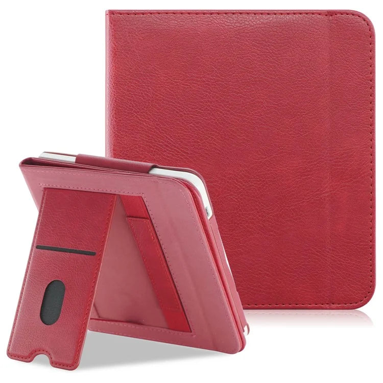 For Kobo Libra 2 / Libra Colour Case PU Leather E-Reader Protective Cover Auto Sleep / Wake