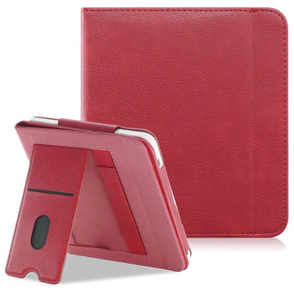 For Kobo Libra 2 / Libra Colour Case PU Leather E-Reader Protective Cover Auto Sleep / Wake