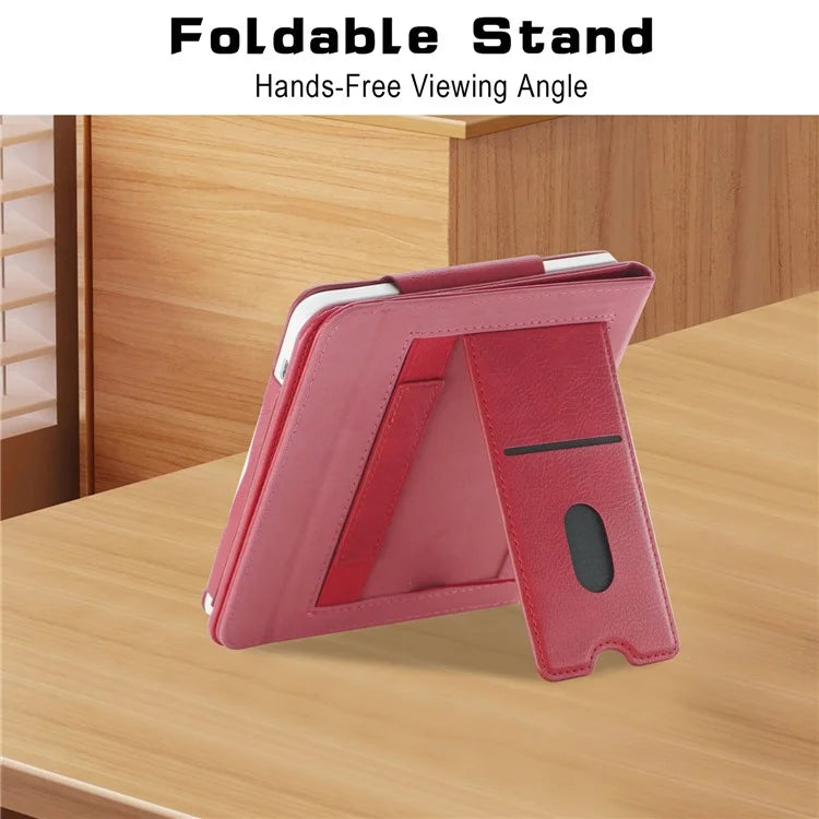 For Kobo Libra 2 / Libra Colour Case PU Leather E-Reader Protective Cover Auto Sleep / Wake