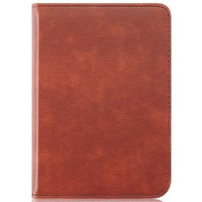 For Kobo Clara Colour / Clara 2E Case Card Slots Stand Hand Strap PU Leather E-Reader Cover