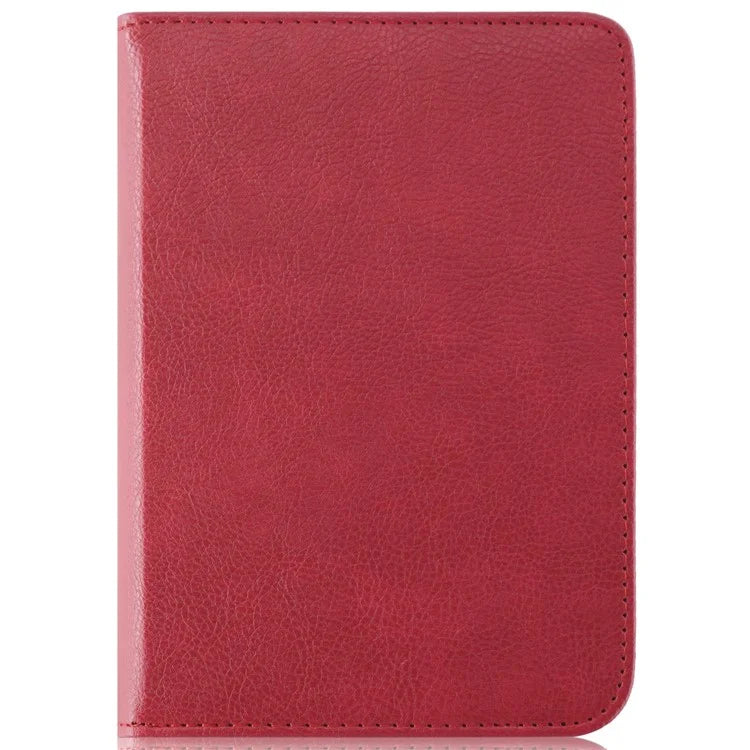 For Kobo Clara Colour / Clara 2E Case Card Slots Stand Hand Strap PU Leather E-Reader Cover