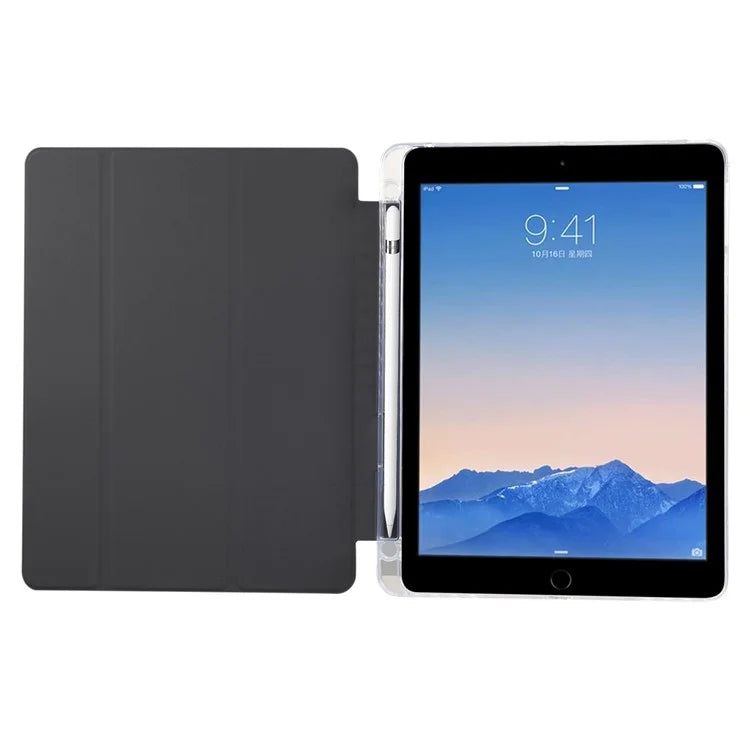 For iPad 9.7-inch (2017) / (2018) / iPad Air (2013) / Air 2 Case Stand Leather Tablet Cover