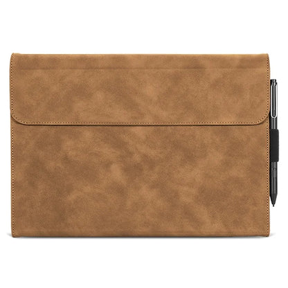 For Microsoft Surface Pro 10 / 9 Case Stand Leather Protective Sleeve with Pen Holder