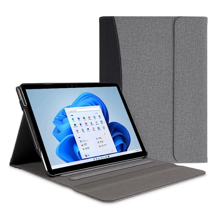 For Microsoft Surface Pro 10 / 9 / 8 Case Stand Wallet Function Laptop Leather Cover
