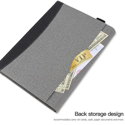 For Microsoft Surface Pro 10 / 9 / 8 Case Stand Wallet Function Laptop Leather Cover