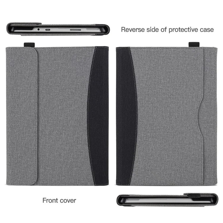 For Microsoft Surface Pro 10 / 9 / 8 Case Stand Wallet Function Laptop Leather Cover