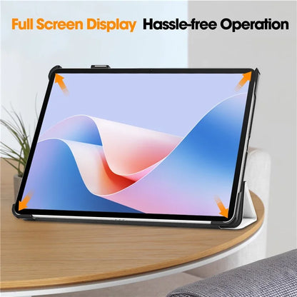 For Huawei MatePad 11.5 S Case Tri-Fold Stand Pattern Print Leather Tablet Cover with Auto Wake / Sleep