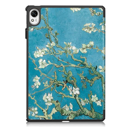 For Huawei MatePad 11.5 S Case Tri-Fold Stand Pattern Print Leather Tablet Cover with Auto Wake / Sleep