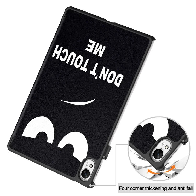 For Huawei MatePad 11.5 S Case Tri-Fold Stand Pattern Print Leather Tablet Cover with Auto Wake / Sleep