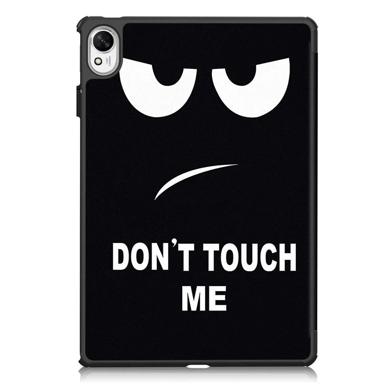 For Huawei MatePad 11.5 S Case Tri-Fold Stand Pattern Print Leather Tablet Cover with Auto Wake / Sleep