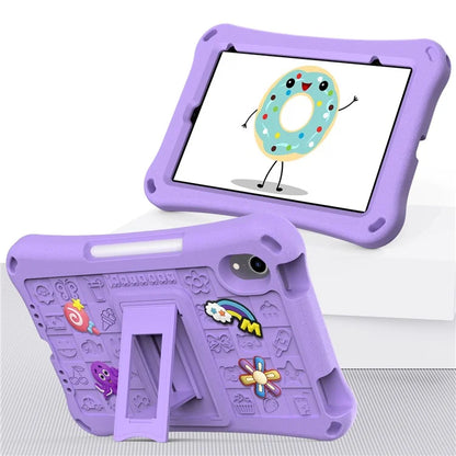 For iPad mini (2021) Case EVA Tablet Kickstand Cover with Shoulder Strap