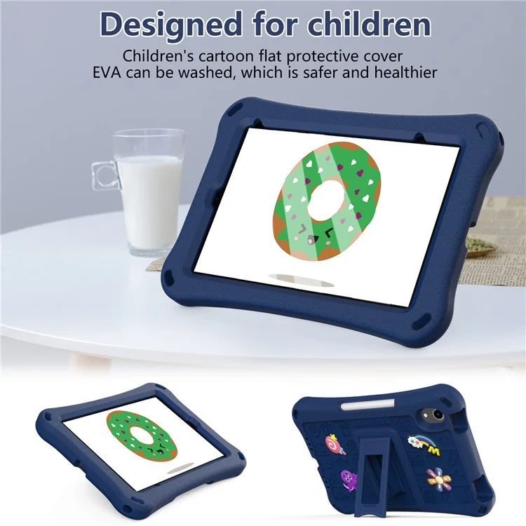 For iPad mini (2021) Case EVA Tablet Kickstand Cover with Shoulder Strap