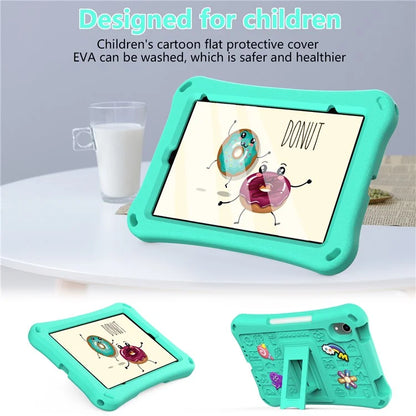 For iPad mini (2021) Case EVA Tablet Kickstand Cover with Shoulder Strap