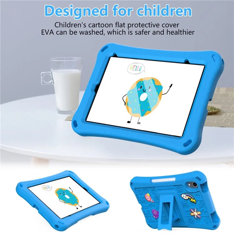 For iPad mini (2021) Case EVA Tablet Kickstand Cover with Shoulder Strap