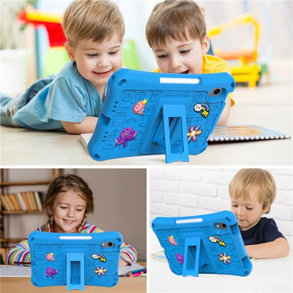 For iPad mini (2021) Case EVA Tablet Kickstand Cover with Shoulder Strap