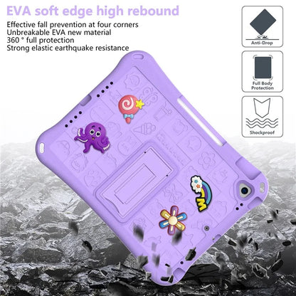 For iPad 10.2 (2021) / (2020) / (2019) / Air 10.5 inch (2019) Case EVA Protective Cover with Shoulder Strap Kickstand