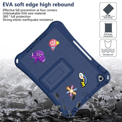 For iPad 10.2 (2021) / (2020) / (2019) / Air 10.5 inch (2019) Case EVA Protective Cover with Shoulder Strap Kickstand