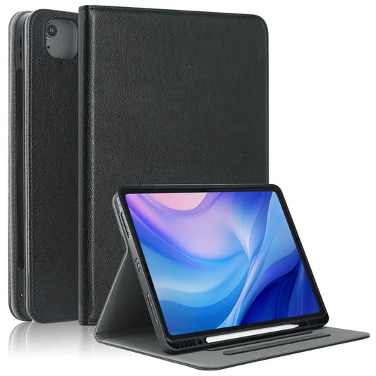 For iPad Air 13 (2024) / iPad Pro 13 (2024) / Pro 12.9 (2022) / (2021) / (2020) / (2018) Leather Case Tablet Cover