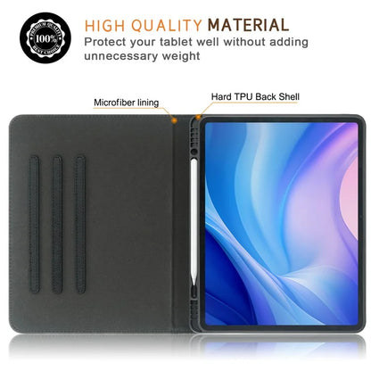 For iPad Air 13 (2024) / iPad Pro 13 (2024) / Pro 12.9 (2022) / (2021) / (2020) / (2018) Leather Case Tablet Cover