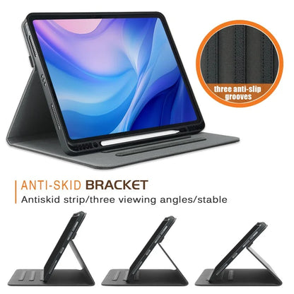 For iPad Air 13 (2024) / iPad Pro 13 (2024) / Pro 12.9 (2022) / (2021) / (2020) / (2018) Leather Case Tablet Cover