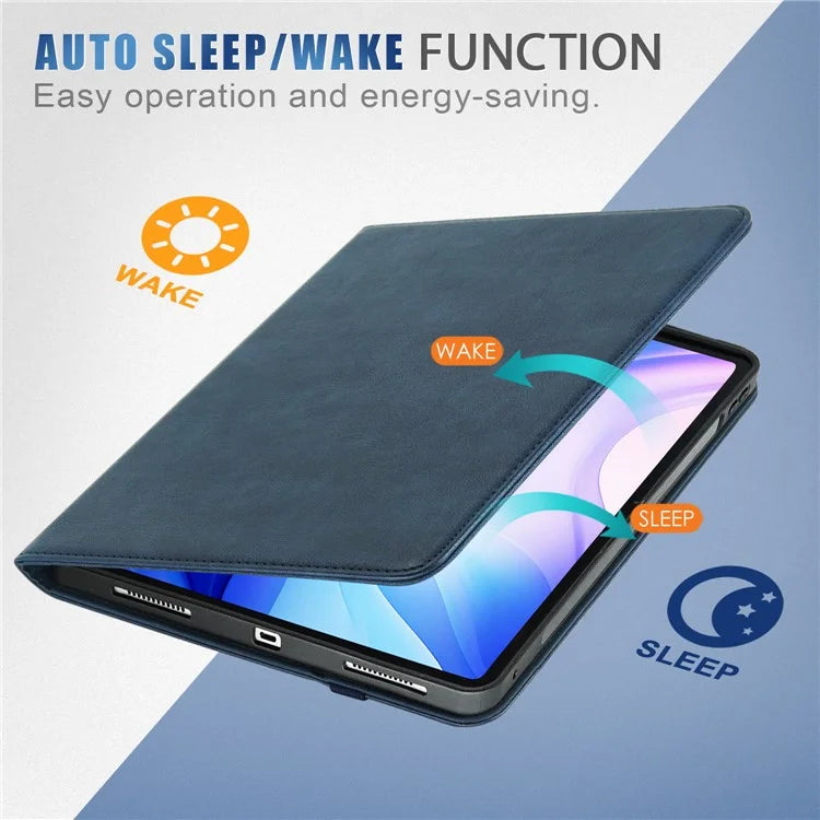 For iPad Air 13 (2024) / iPad Pro 13 (2024) / Pro 12.9 (2022) / (2021) / (2020) / (2018) Leather Case Tablet Cover