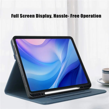 For iPad Air 13 (2024) / iPad Pro 13 (2024) / Pro 12.9 (2022) / (2021) / (2020) / (2018) Leather Case Tablet Cover