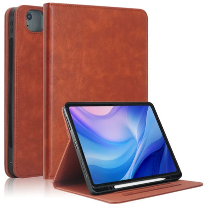 For iPad Air 13 (2024) / iPad Pro 13 (2024) / Pro 12.9 (2022) / (2021) / (2020) / (2018) Leather Case Tablet Cover