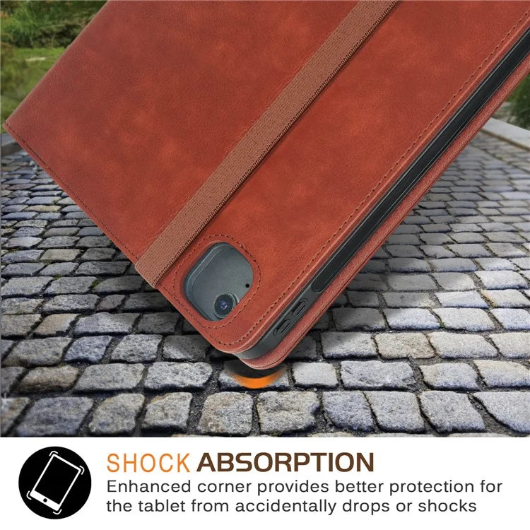 For iPad Air 13 (2024) / iPad Pro 13 (2024) / Pro 12.9 (2022) / (2021) / (2020) / (2018) Leather Case Tablet Cover