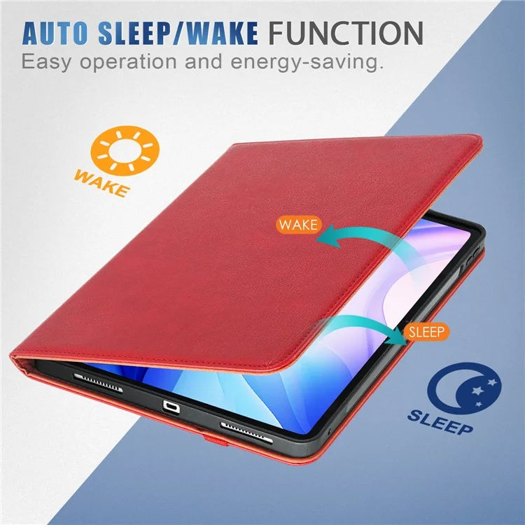 For iPad Air 13 (2024) / iPad Pro 13 (2024) / Pro 12.9 (2022) / (2021) / (2020) / (2018) Leather Case Tablet Cover
