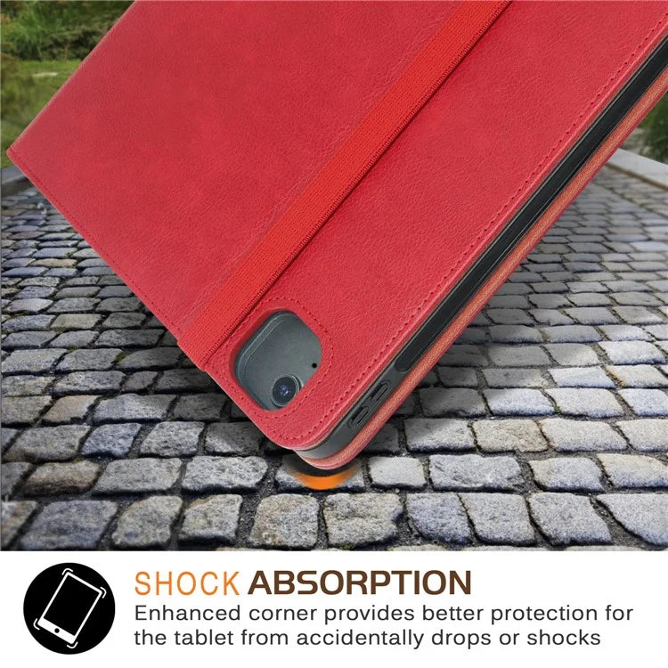 For iPad Air 13 (2024) / iPad Pro 13 (2024) / Pro 12.9 (2022) / (2021) / (2020) / (2018) Leather Case Tablet Cover