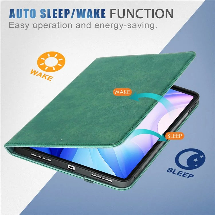 For iPad Air 13 (2024) / iPad Pro 13 (2024) / Pro 12.9 (2022) / (2021) / (2020) / (2018) Leather Case Tablet Cover