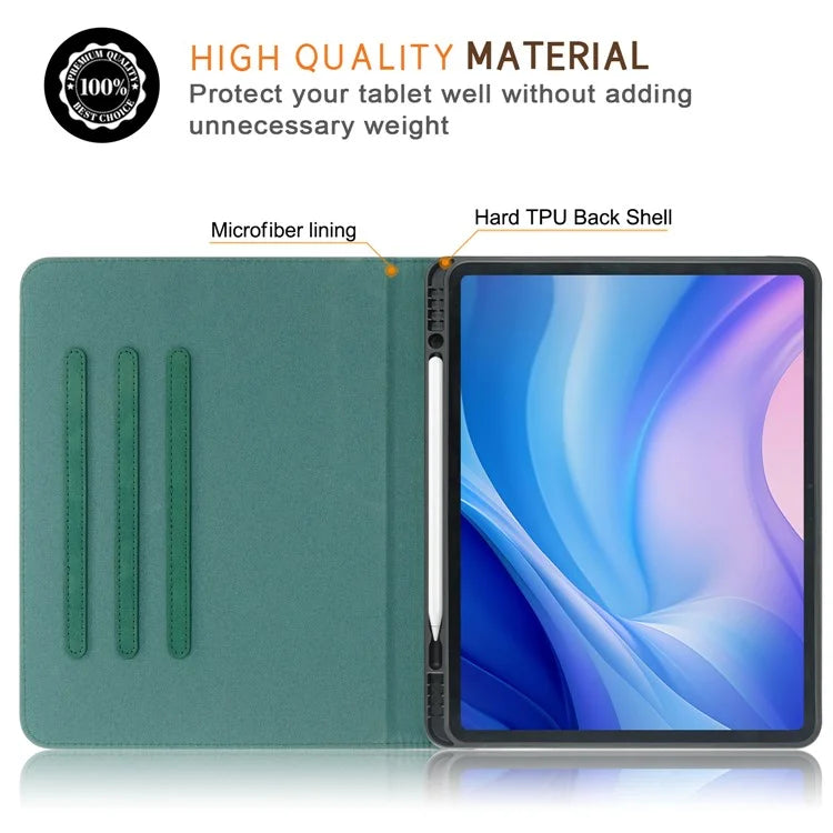 For iPad Air 13 (2024) / iPad Pro 13 (2024) / Pro 12.9 (2022) / (2021) / (2020) / (2018) Leather Case Tablet Cover