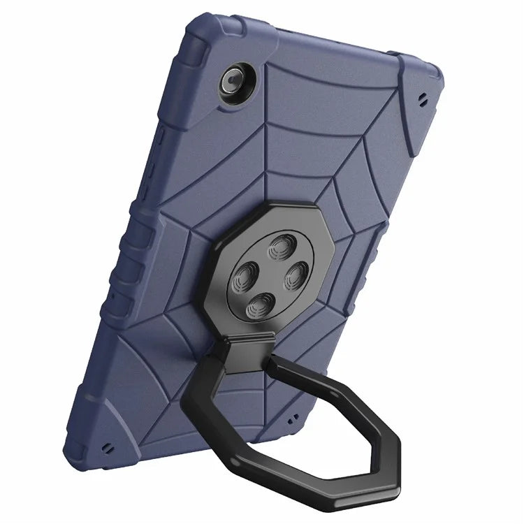 For Samsung Galaxy Tab A8 10.5 (2021) / (2022) Case Kickstand Spider Style PC+TPU Rugged Protective Cover