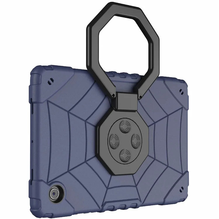 For Samsung Galaxy Tab A8 10.5 (2021) / (2022) Case Kickstand Spider Style PC+TPU Rugged Protective Cover