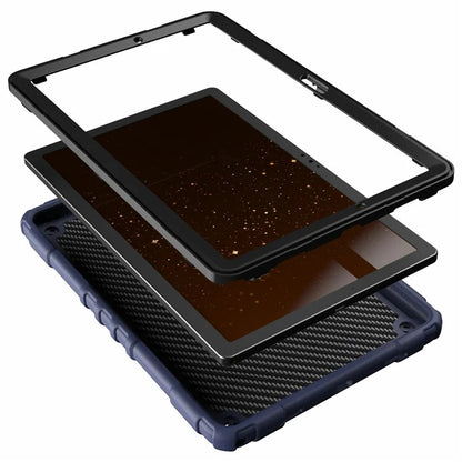 For Samsung Galaxy Tab A8 10.5 (2021) / (2022) Case Kickstand Spider Style PC+TPU Rugged Protective Cover