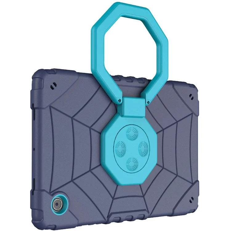 For Samsung Galaxy Tab A8 10.5 (2021) / (2022) Case Kickstand Spider Style PC+TPU Rugged Protective Cover