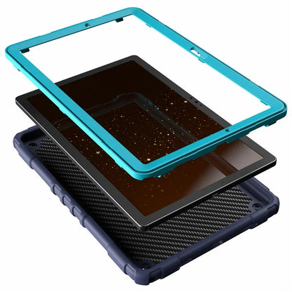 For Samsung Galaxy Tab A8 10.5 (2021) / (2022) Case Kickstand Spider Style PC+TPU Rugged Protective Cover