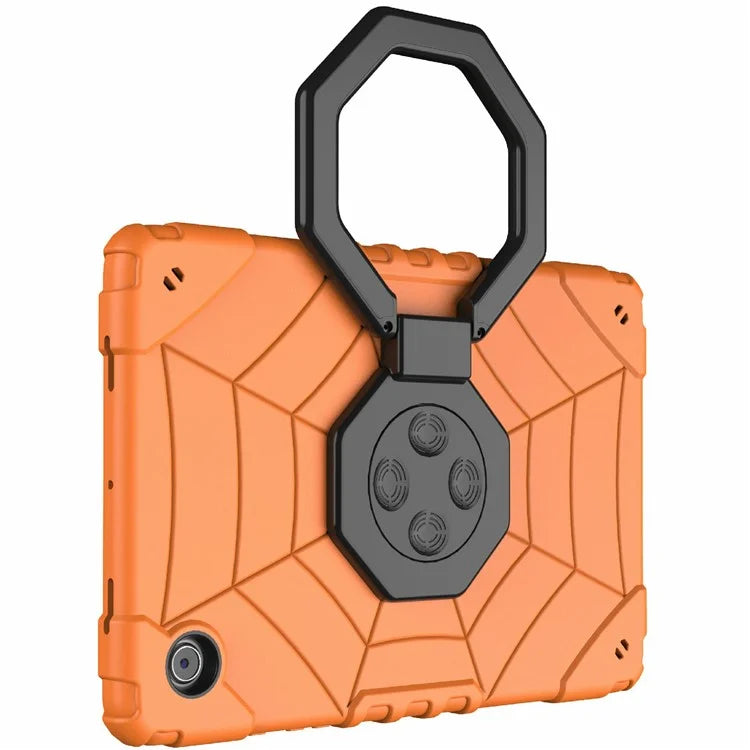 For Samsung Galaxy Tab A8 10.5 (2021) / (2022) Case Kickstand Spider Style PC+TPU Rugged Protective Cover