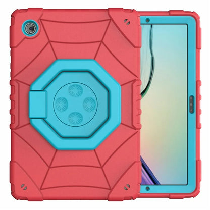For Samsung Galaxy Tab A8 10.5 (2021) / (2022) Case Kickstand Spider Style PC+TPU Rugged Protective Cover