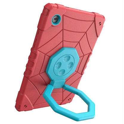 For Samsung Galaxy Tab A8 10.5 (2021) / (2022) Case Kickstand Spider Style PC+TPU Rugged Protective Cover