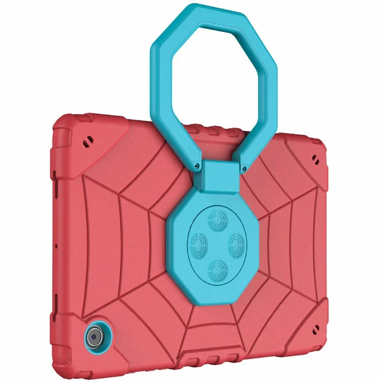 For Samsung Galaxy Tab A8 10.5 (2021) / (2022) Case Kickstand Spider Style PC+TPU Rugged Protective Cover