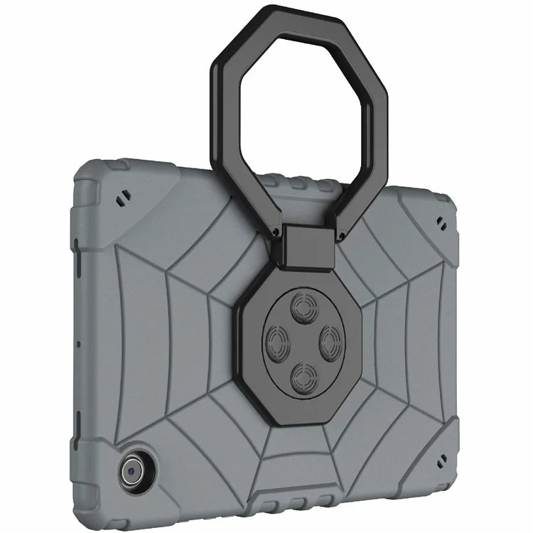 For Samsung Galaxy Tab A8 10.5 (2021) / (2022) Case Kickstand Spider Style PC+TPU Rugged Protective Cover