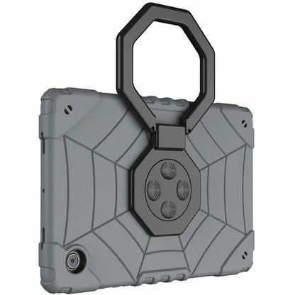 For Samsung Galaxy Tab A8 10.5 (2021) / (2022) Case Kickstand Spider Style PC+TPU Rugged Protective Cover